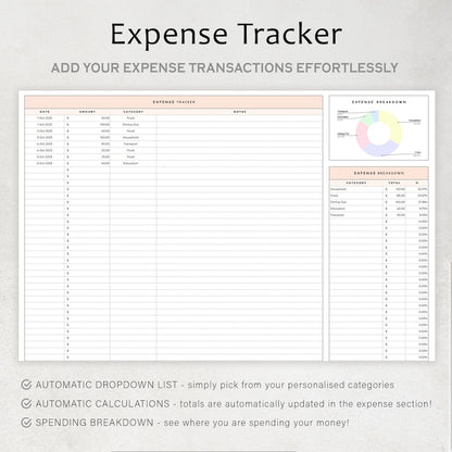 All-In-One Google Sheets Budget Planner + Smart Dashboard  Monthly, Weekly & Paycheck Budgeting — Savings, Bills, Expenses & Debt Tracking